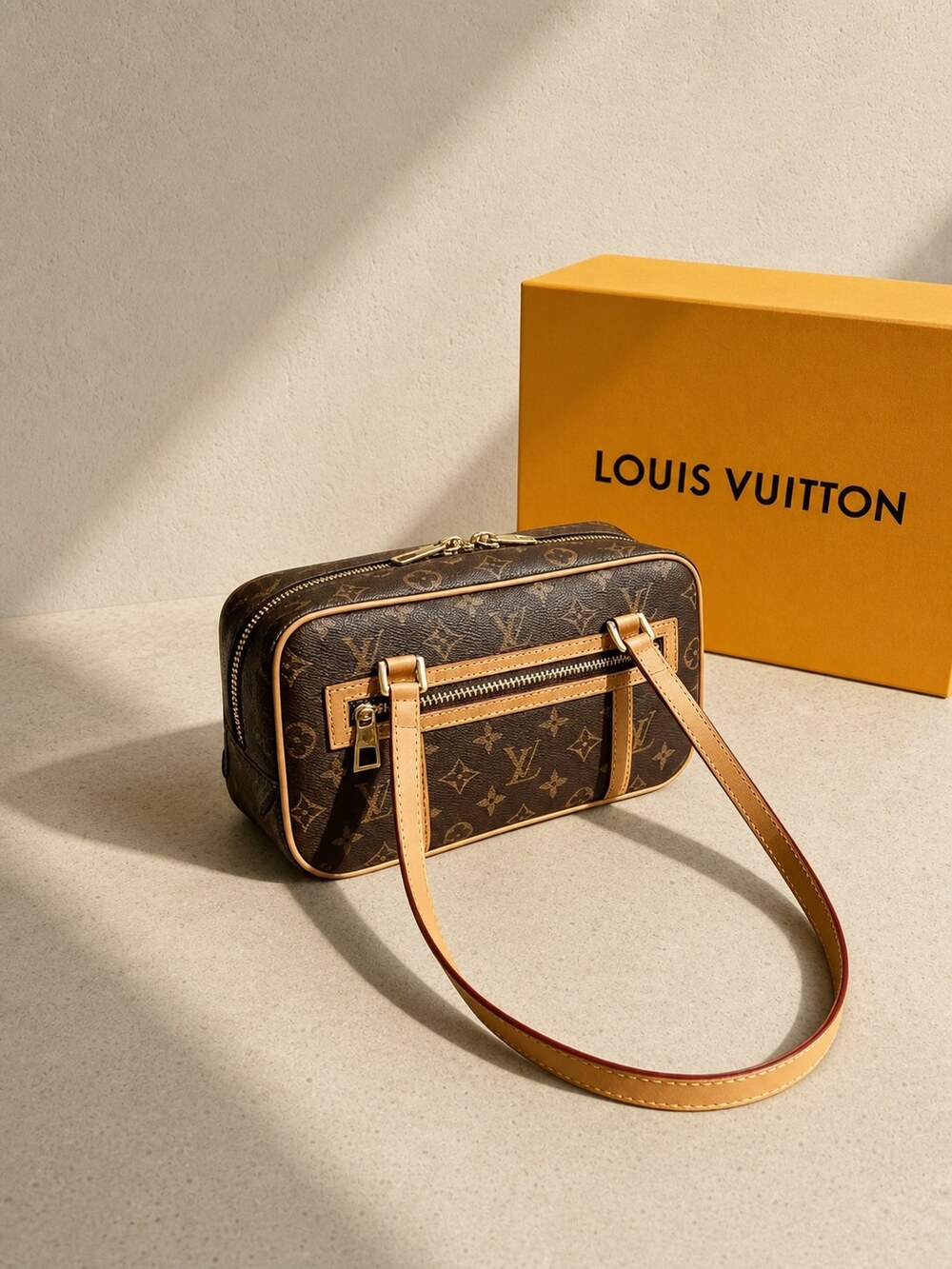 Louis Vuitton Top Handle Bag | Cité | Coated Canvas - Picture 6 of 6